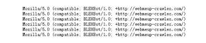 WebMeUp BLEXBot是什么蜘蛛爬虫,对网站有害吗?对抓取有影响吗?该如何屏蔽? - 鹿泽笔记
