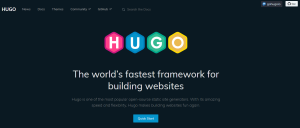 Hugo程序构建静态网站的流程，步骤 - 鹿泽笔记