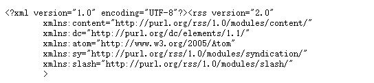 WordPress feed